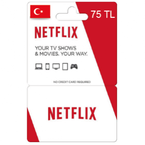 Netflix [75 TRY] Gift Card