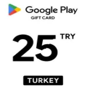 Google Play [25 TRY] Gift Card