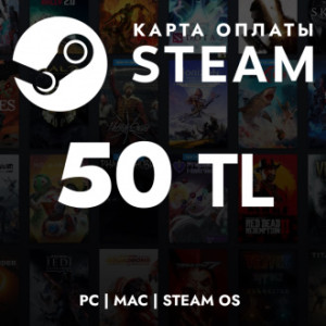 [50 TRY] - Steam Wallet